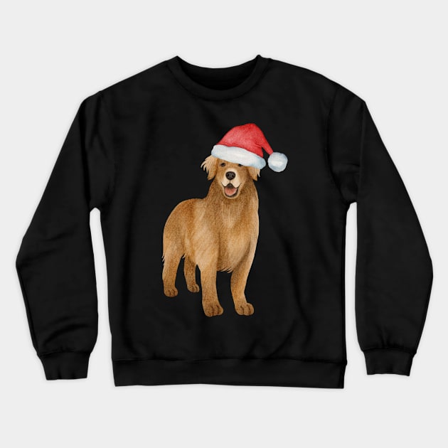 Cute And Lovely Animals With Christmas Crewneck Sweatshirt by AbstractArt14